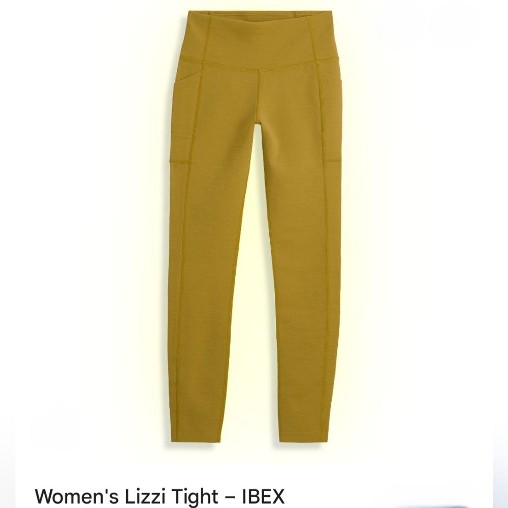 NWT Ibex Lizzi Tight In Dried Tobacco